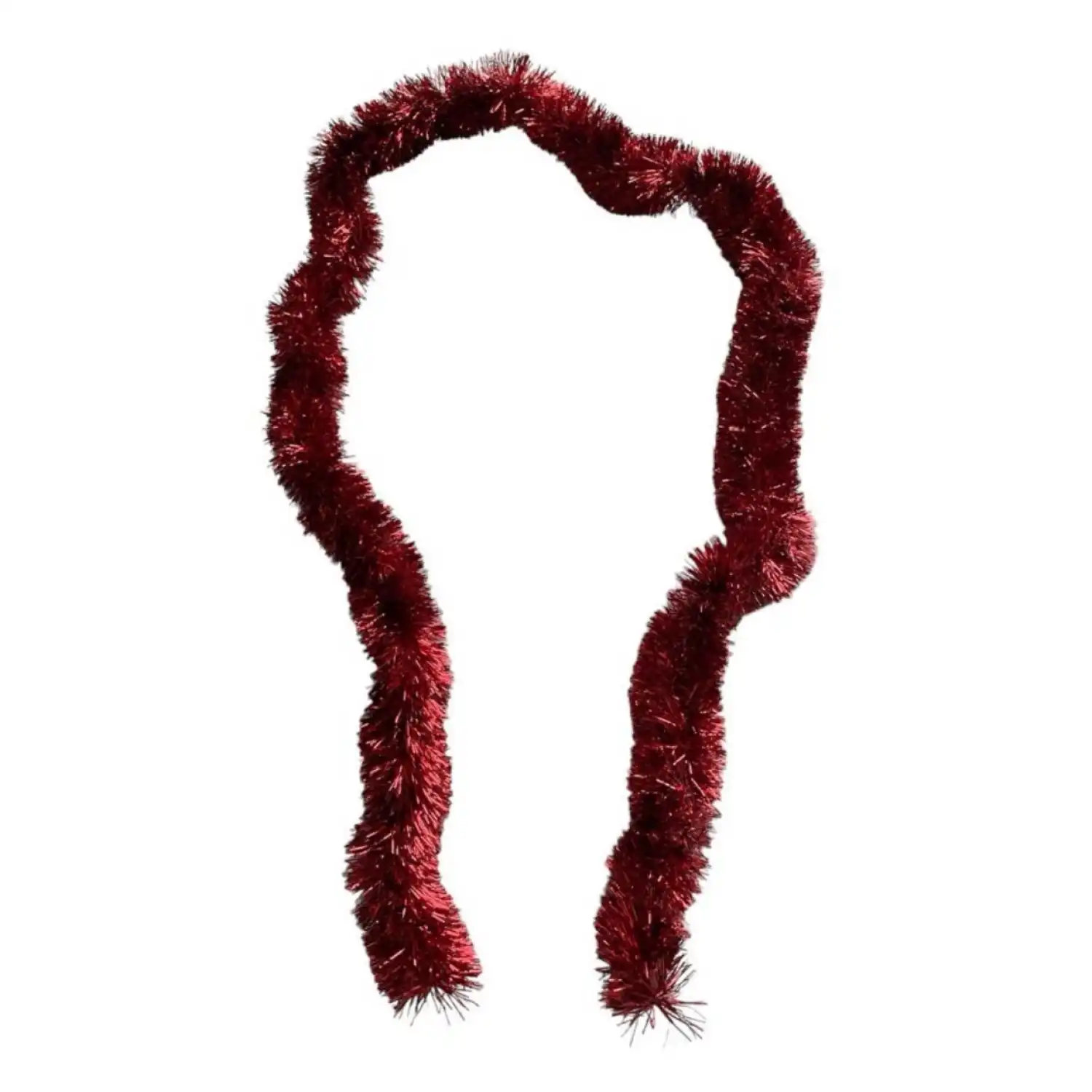 4lü Simli Yılbaşı Çam Ağacı Süsleri - 8 mt