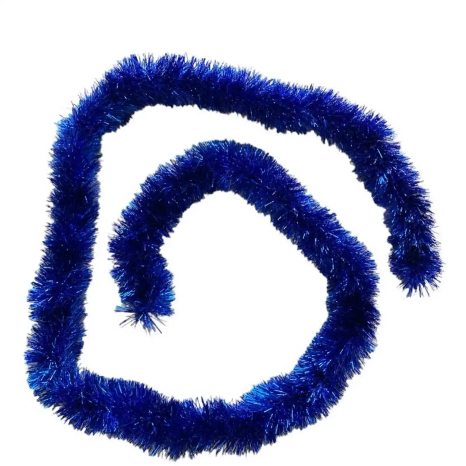 4lü Simli Yılbaşı Çam Ağacı Süsleri - 8 mt