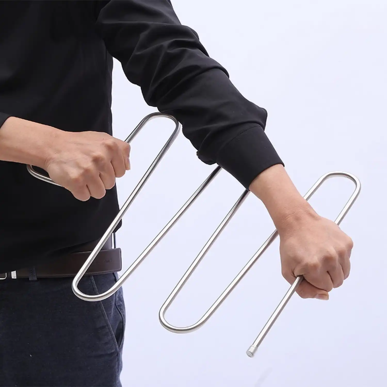 5 Li Metal Elbise Pantolon Şal Kravat Askısı