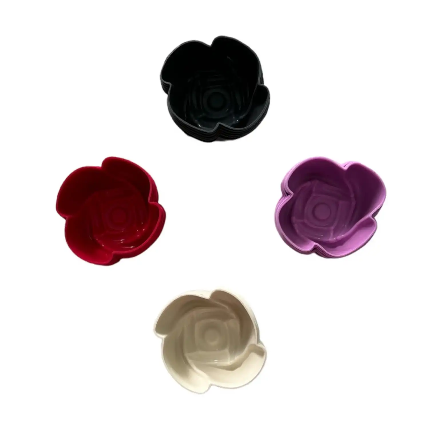 6lı Silikon Mini Kek Kalıbı