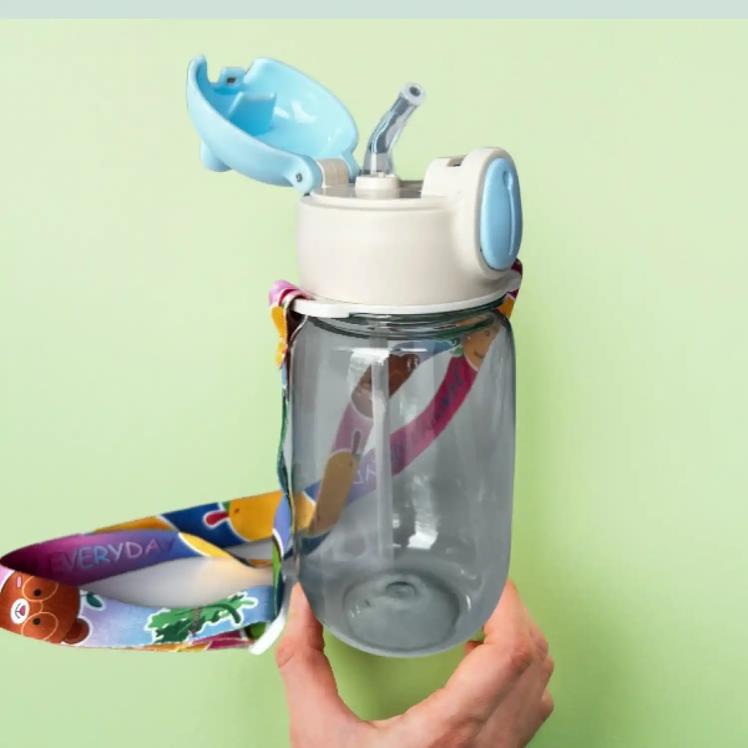 Ayıcıklı Çocuk Suluk ve Matarası-500 ml-Pembe