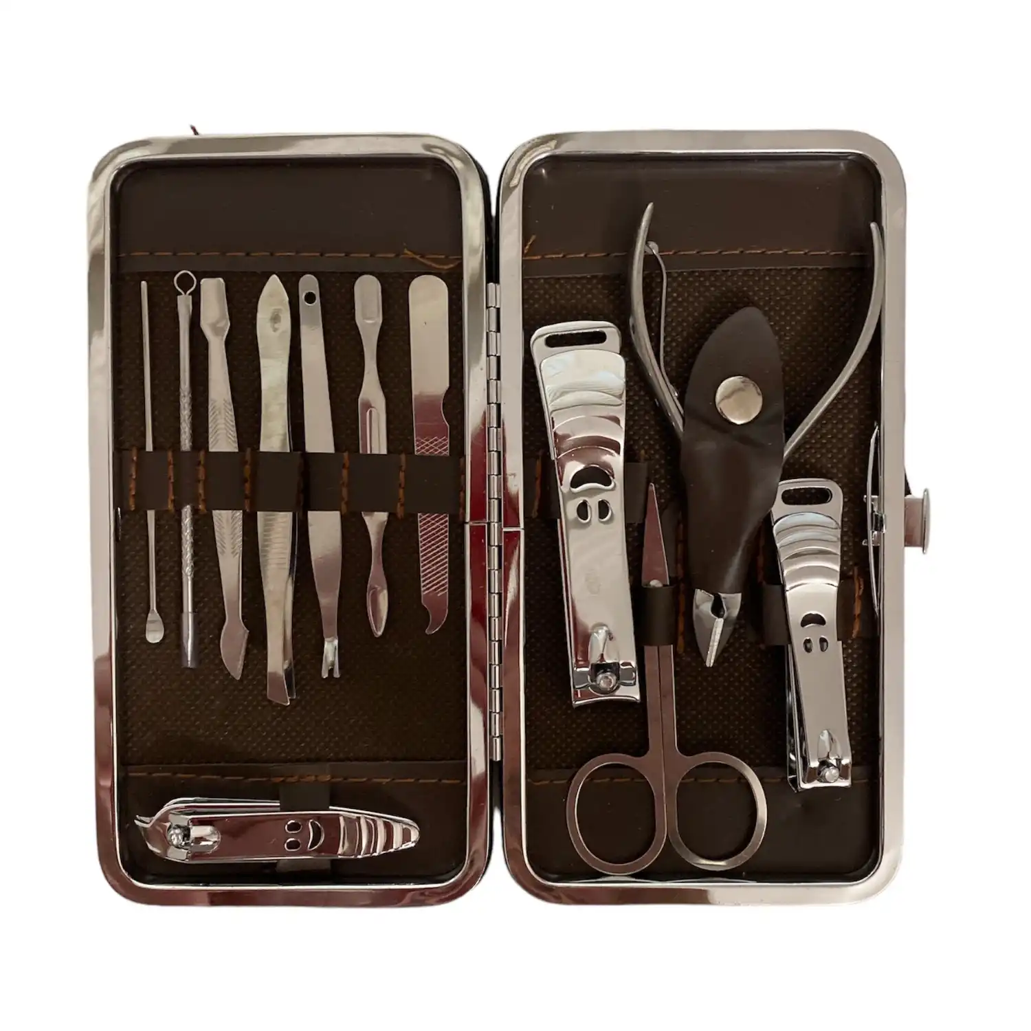 Çelik Tırnak Makası Manikür Seti 12 Parça