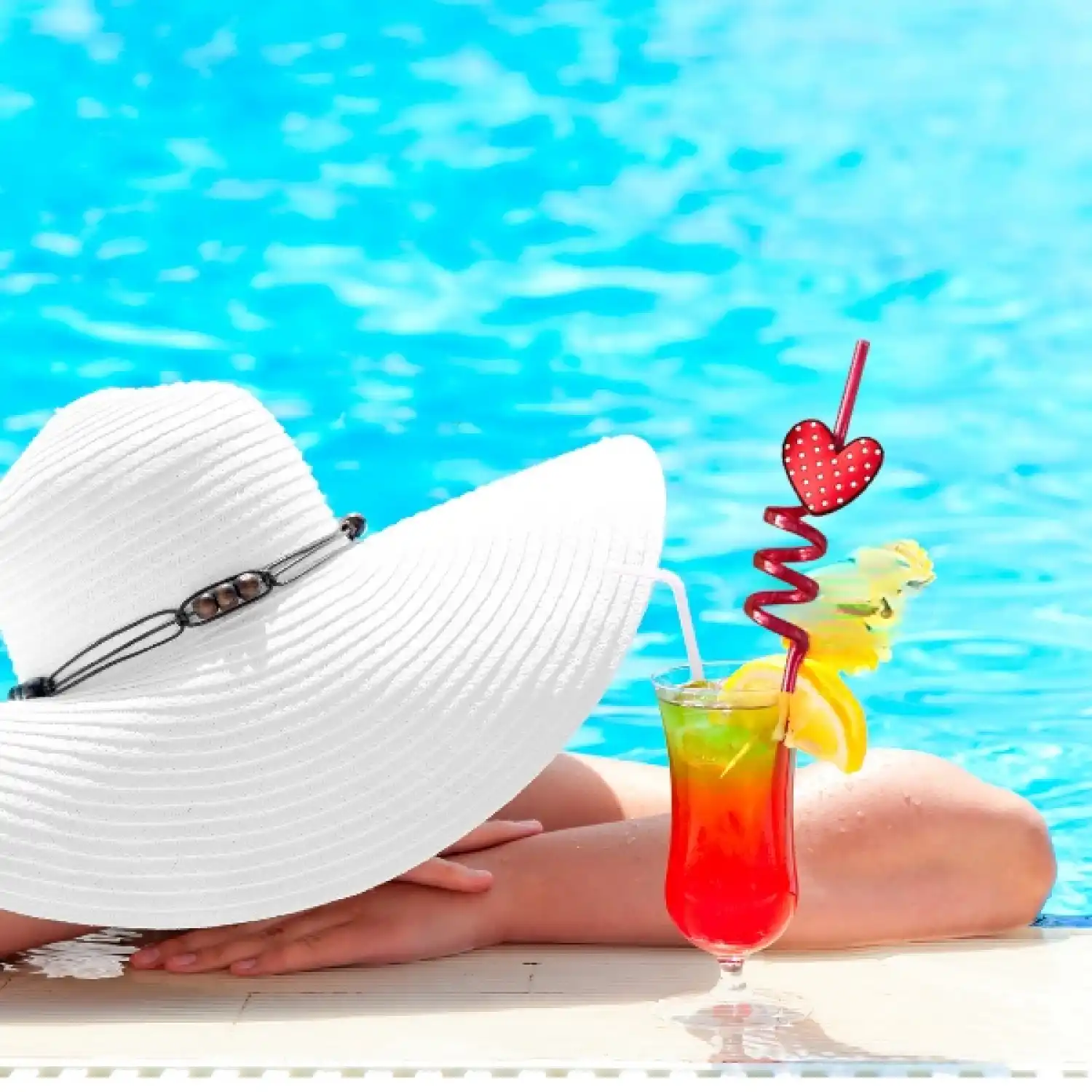 Figürlü Çocuk Kıvırcık Pipet 4lü