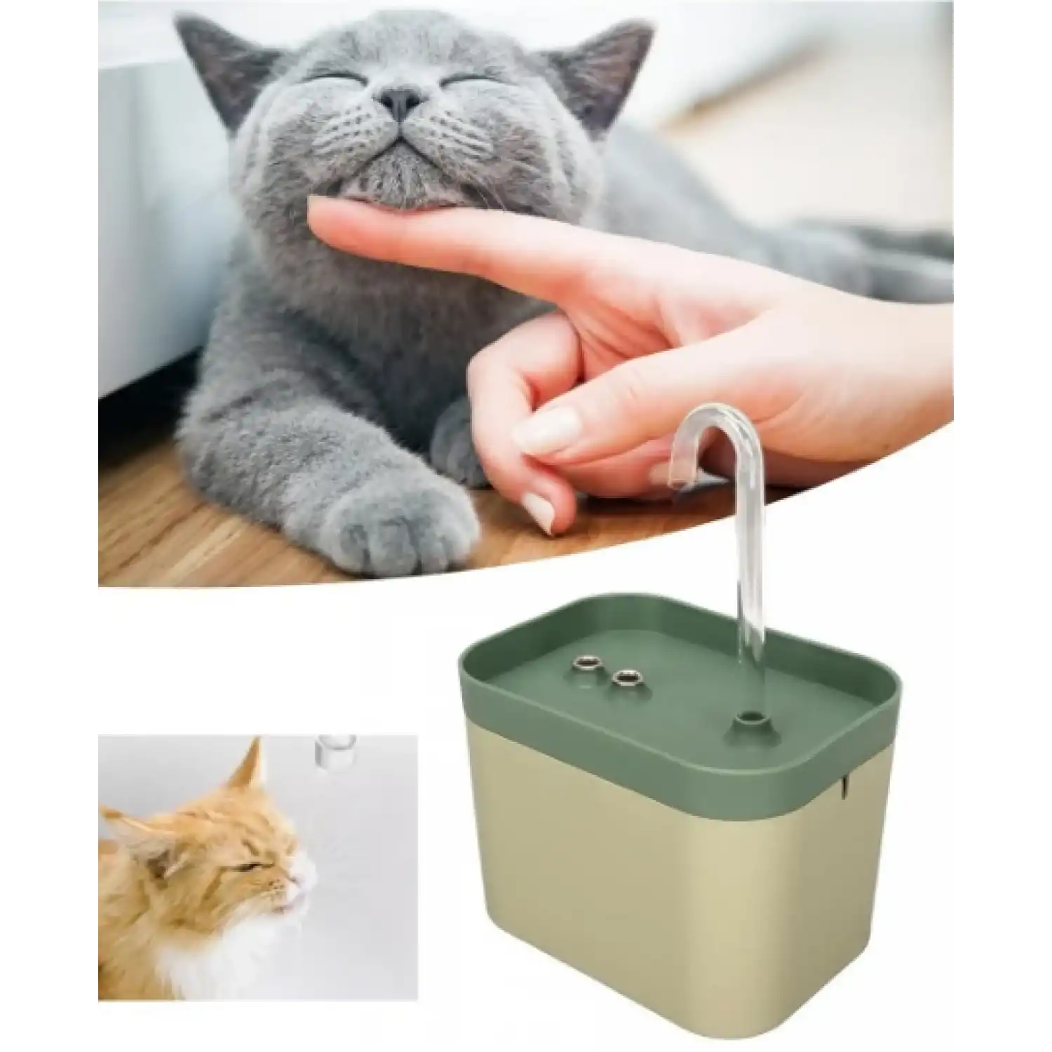 Kedi Köpek Için Otomatik Su Pınarı Su Çeşmesi Su Sebili