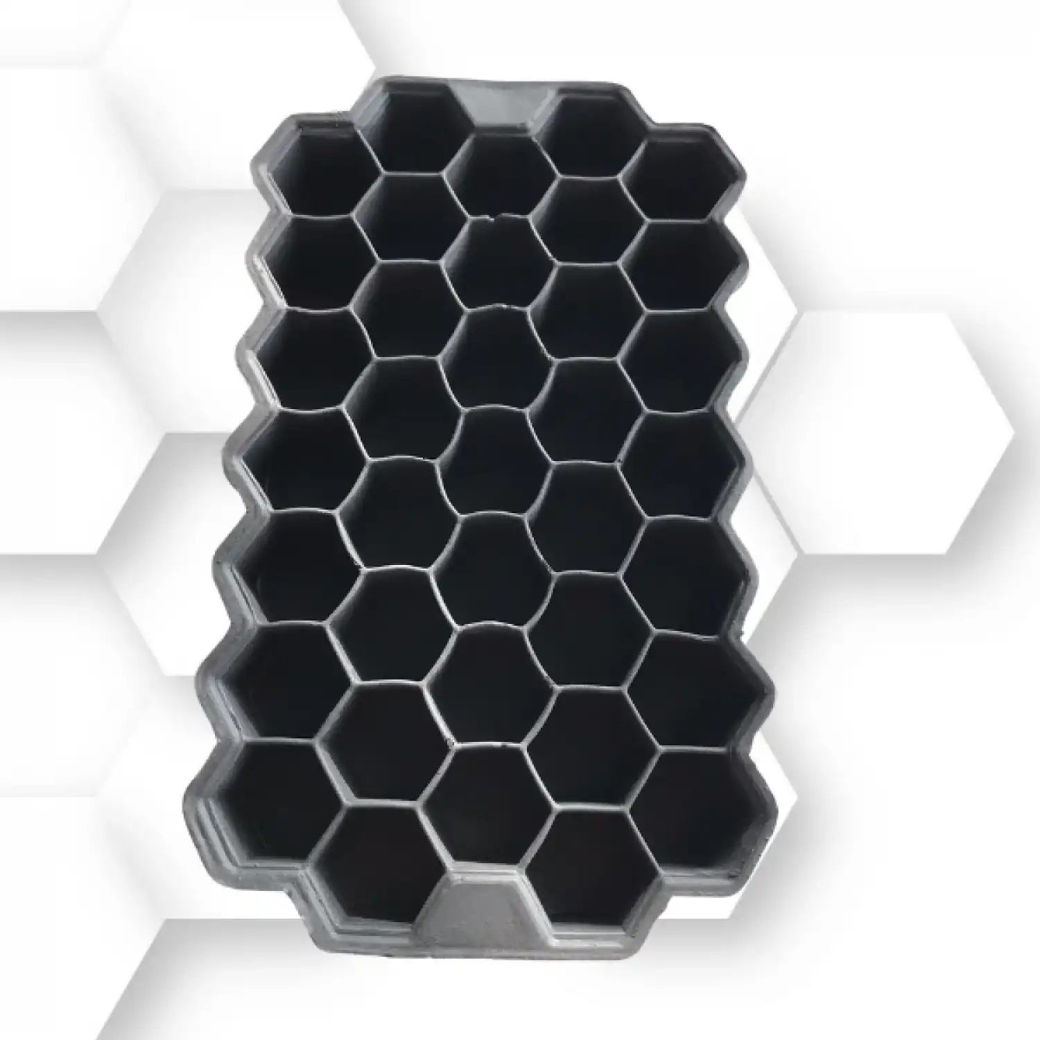 Petek Buz Kalıbı Silikon Gri