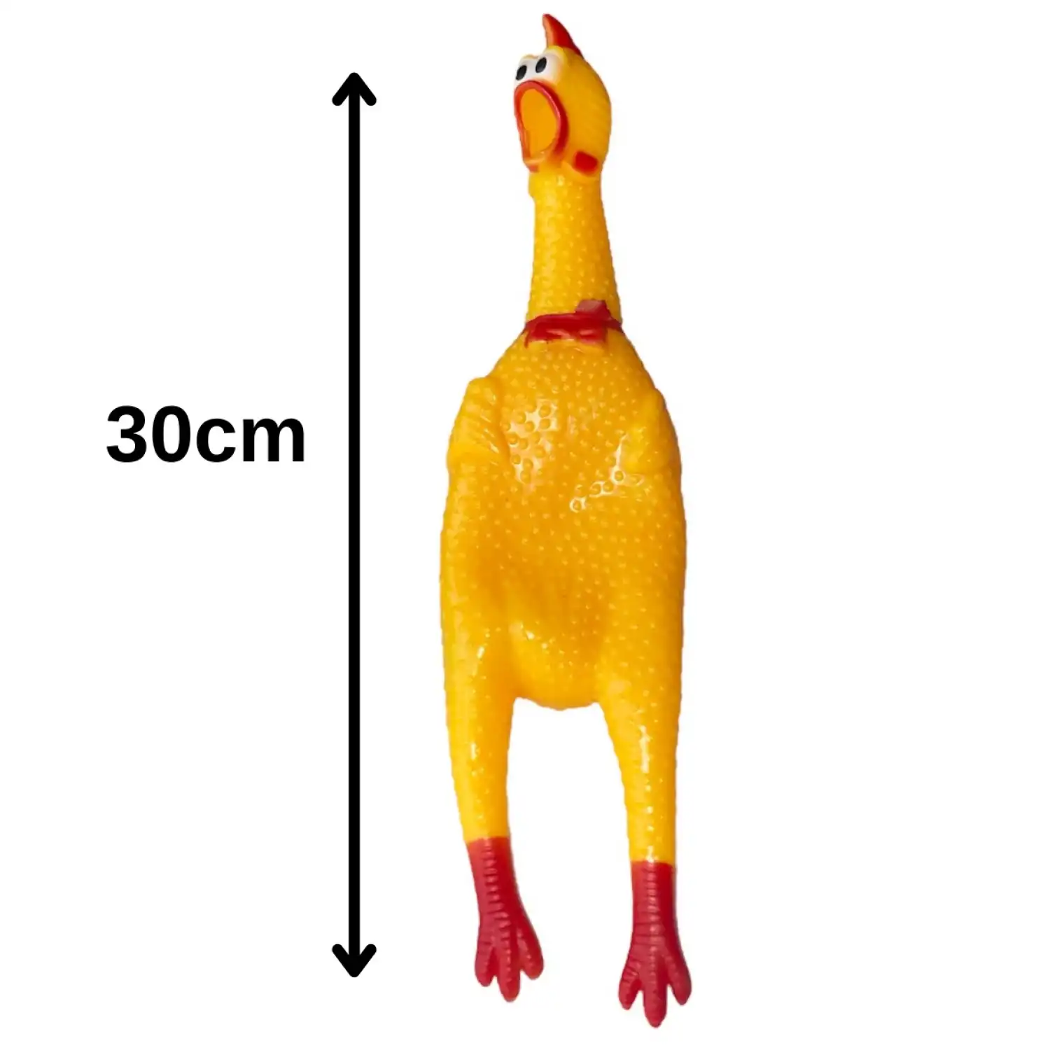 Ses Çıkaran Tavuk - Kedi Köpek Pet Oyuncağı 30 CM