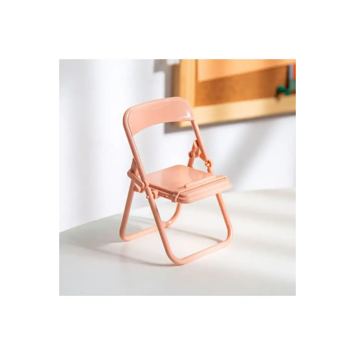 Sevimli Sandalye Telefon Standı, Katlanabilir Taşınabilir Akıllı Telefon Tutucu