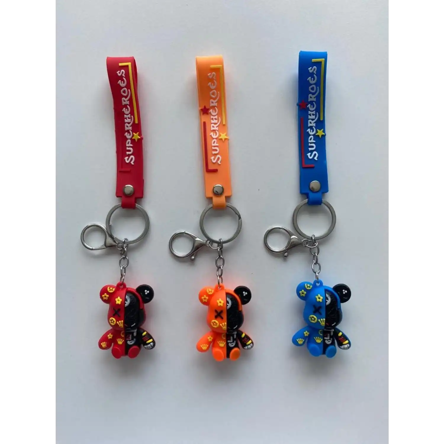 Superheroes Süper Kahraman Anahtarlık