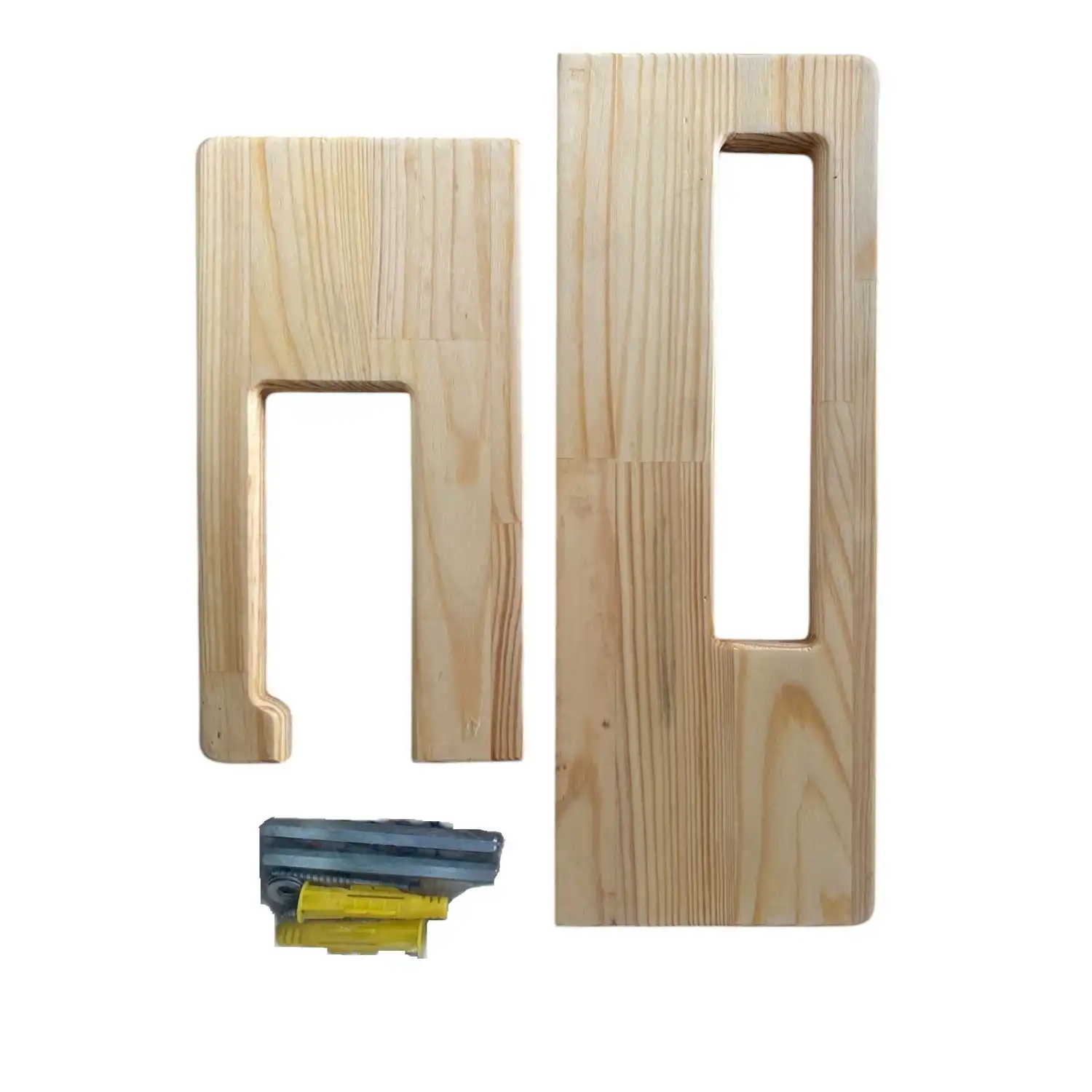 MASİF AHŞAP TUVALET KAĞIDI VE HAVLU TUTACAĞI