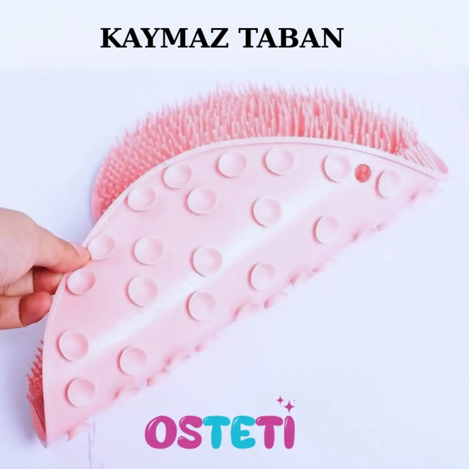 Vantuzlu Silikon Banyo Kesesi Masaj Lifi