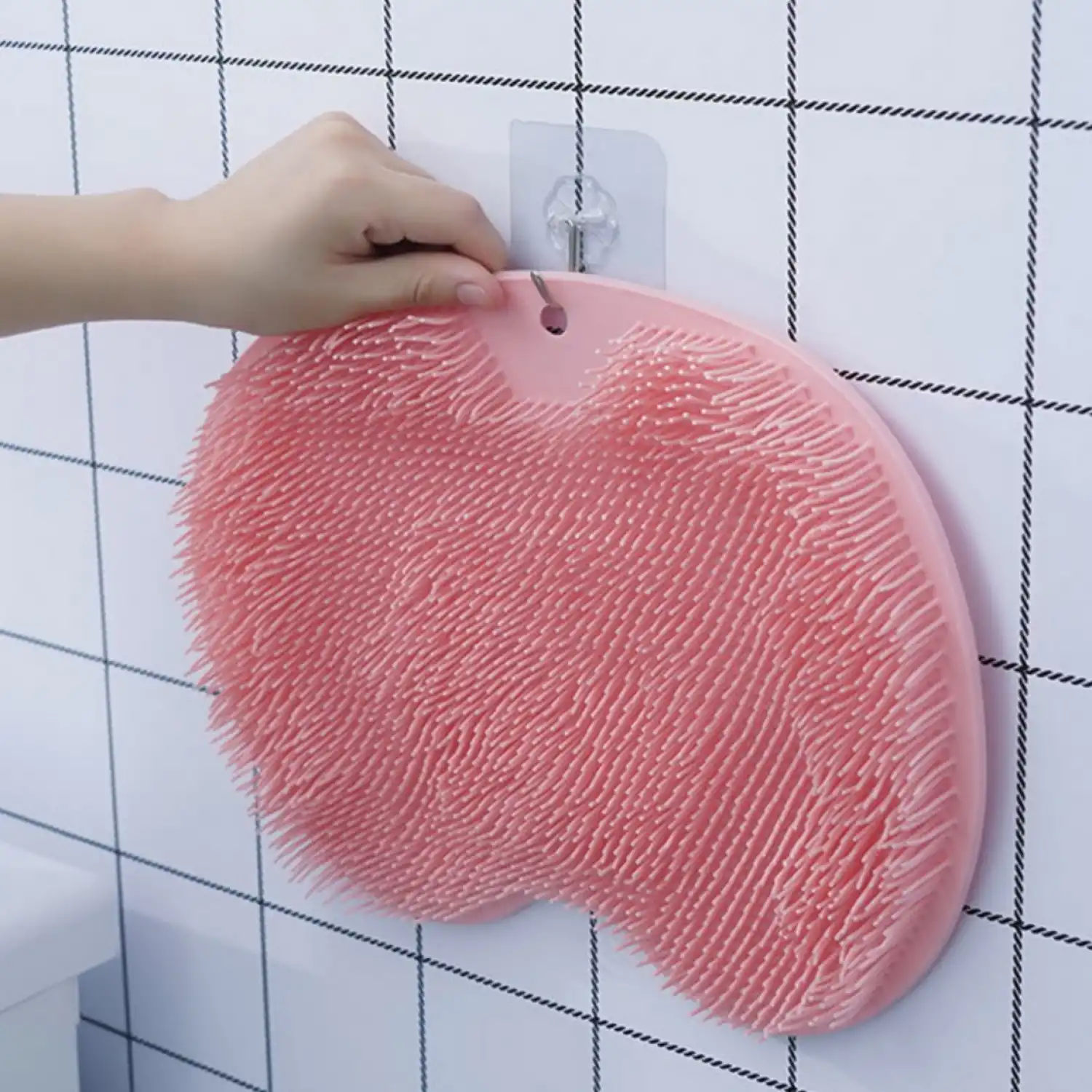 Vantuzlu Silikon Banyo Kesesi Masaj Lifi