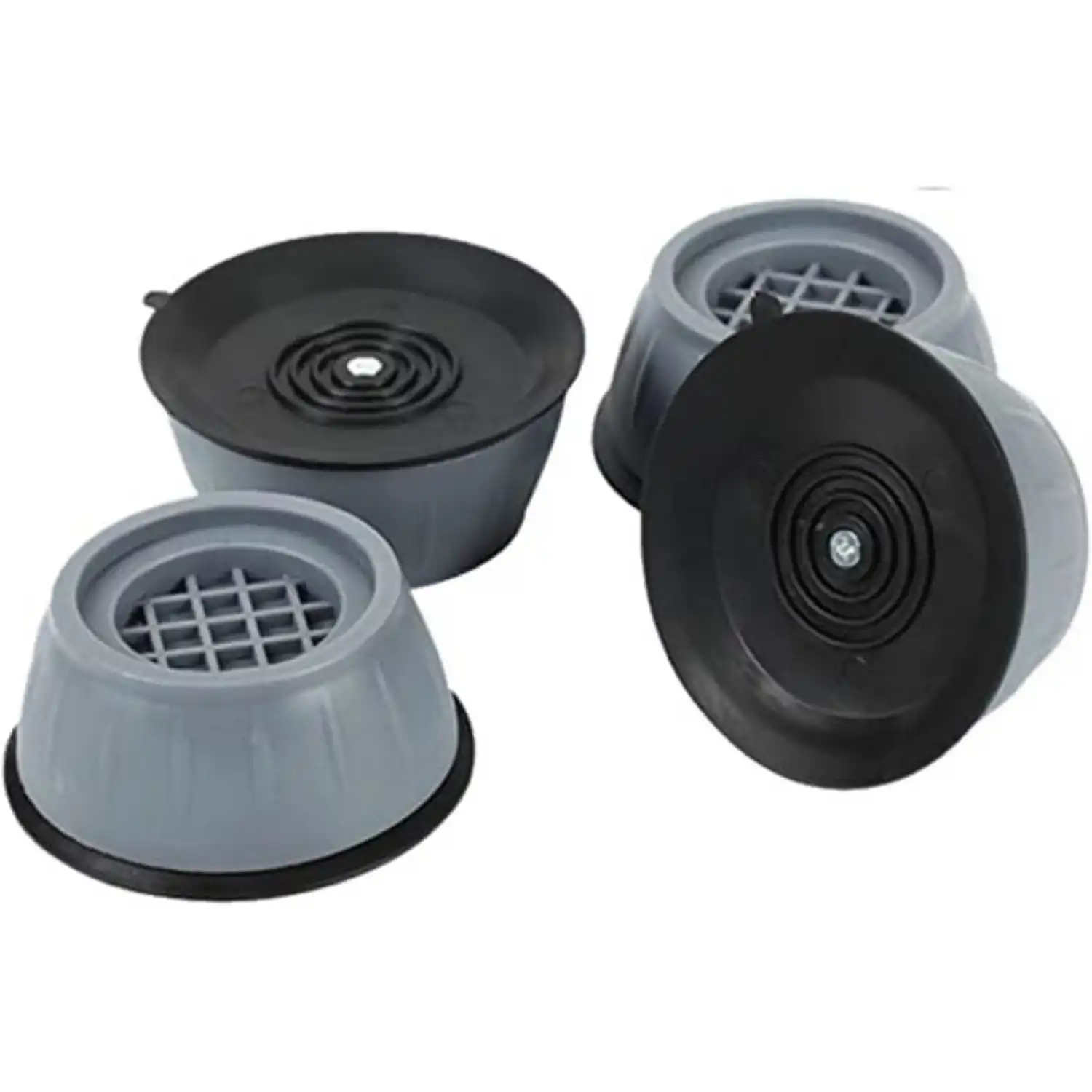 Gürültü Engelleyici Ve Kaymaz Titreşim Önleyici Kauçuk Ayak Petleri Çamaşır Makinesi Stoper 4lü Set