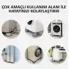 Gürültü Engelleyici Ve Kaymaz Titreşim Önleyici Kauçuk Ayak Petleri Çamaşır Makinesi Stoper 4lü Set