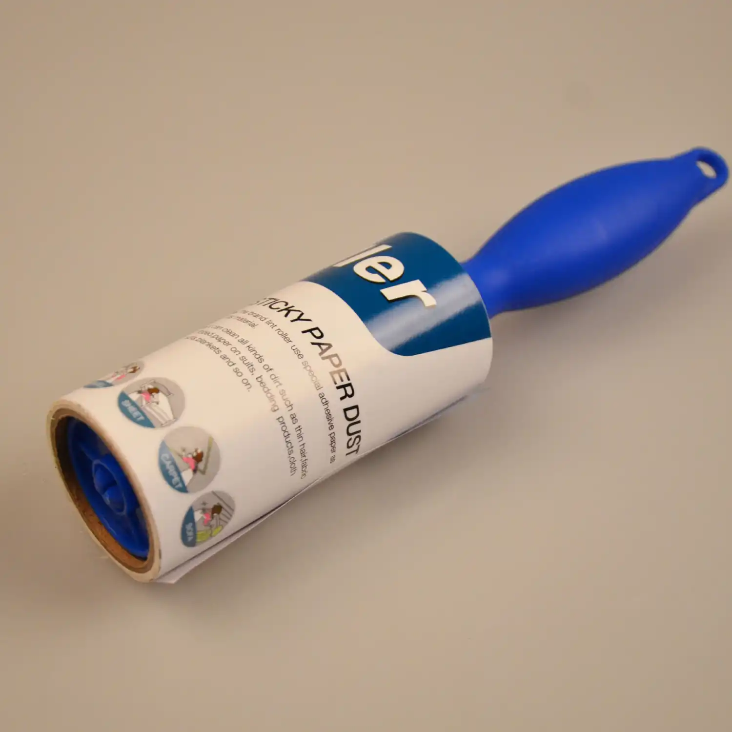 Elbise Ceket Tüy Toz Kıl Alma Toplama Rulosu Yapışkan Rulo Seti