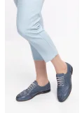 Gondol Hakiki Deri Anatomik Taban Casual Ayakkabı   esfa.109 Mavi