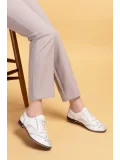 Gondol Hakiki Deri Anatomik Taban Casual Ayakkabı   esfa.109 Beyaz