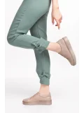 Gondol Hakiki Deri Anatomik Taban Spor Ayakkabı ell.6839 DarkStone