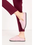 GONDOL İÇİ DIŞI KEÇE RAHAT VE HAFİF EV TERLİĞİ EV.320 Pembe