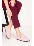 GONDOL İÇİ DIŞI KEÇE RAHAT VE HAFİF EV TERLİĞİ EV.320 Pembe