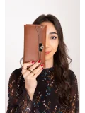 Gondol Çok Gözlü Kullanışlı Şık Cüzdan gp.1489 Taba