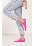 Gondol Hakiki Deri  Taş Detay Anatomik Taban Spor Ayakkabı Als.1358 Barbie