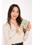 Gondol Hmx Polo Günlük Kullanışlı  Şık Parlak  El Cüzdanı Hmx.120 Mint