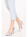 Gondol Hakiki Deri Stiletto-vdt.25 Lame