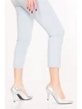 Gondol Hakiki Deri Stiletto-vdt.25 Lame