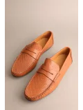 Gondol Erkek Hakiki Deri Klasik Loafer Taba 41 ttx.20132