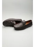 Gondol Erkek Hakiki Deri Klasik Loafer Kahverengi 39 ttx.650