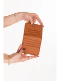 Gondol Hmx Polo Günlük Kullanışlı Kartlık Cüzdan hmx.111 Taba