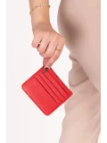 Gondol Hmx Polo Günlük Kullanışlı Kartlık Cüzdan hmx.111 Kırmızı
