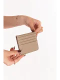 Gondol Hmx Polo Günlük Kullanışlı Kartlık Cüzdan hmx.111 Vizon