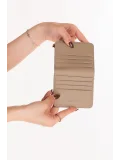 Gondol Hmx Polo Günlük Kullanışlı Kartlık Cüzdan hmx.111 Vizon