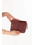 Gondol Hmx Polo Günlük Kullanışlı Kartlık Cüzdan hmx.115 Bordo