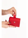 Gondol Hmx Polo Günlük Kullanışlı Günlük KArtlık Cüzdan hmx.118 Kırmızı