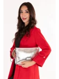 Gondol Kadın Abiye El Çantası shb.2244 Gümüş