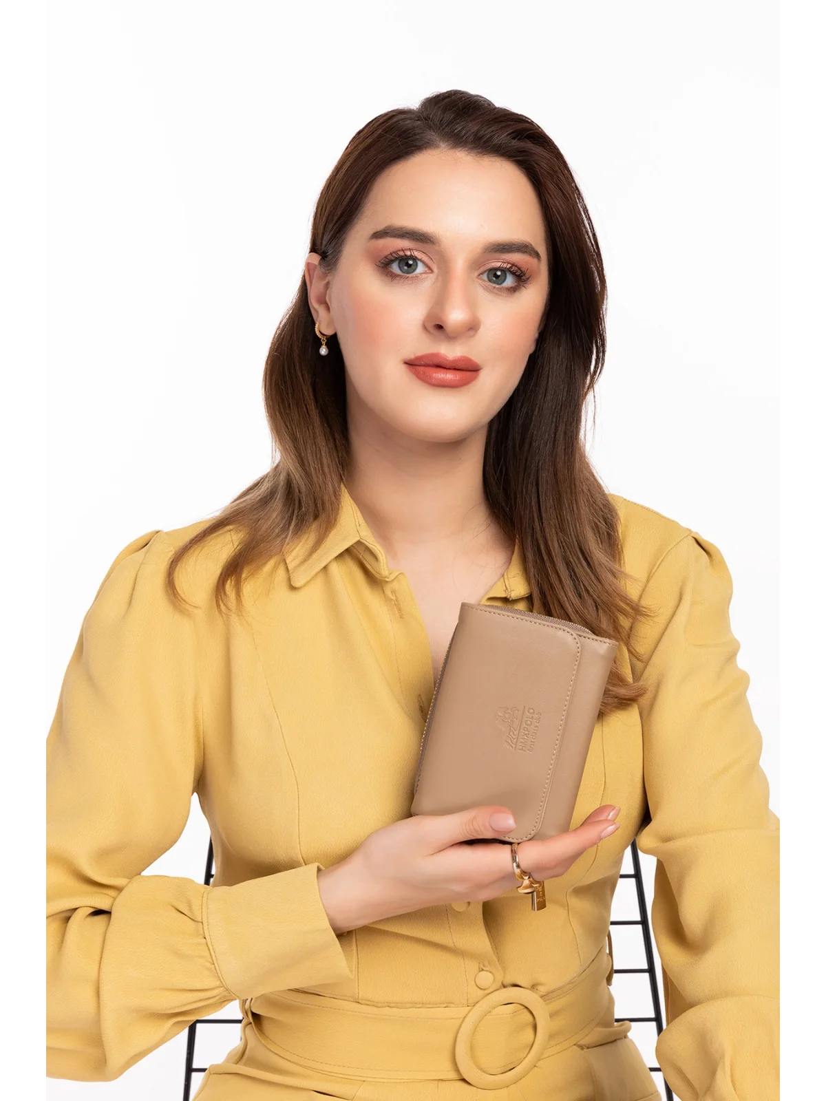 Gondol Hmx Polo Günlük Kullanışlı El Cüzdanı Hmx.113 Vizon