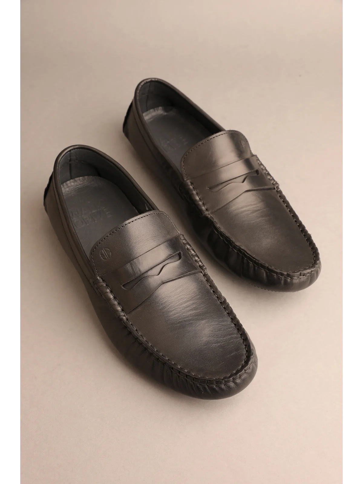 Gondol Erkek Hakiki Deri Klasik Loafer Lacivert 41 ttx.294