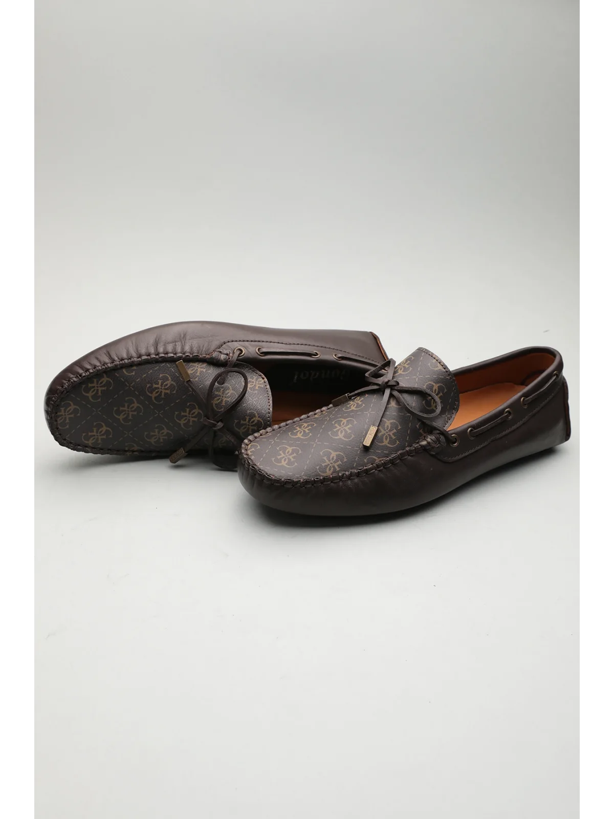 Gondol Erkek Hakiki Deri Klasik Loafer Kahverengi 39 ttx.650