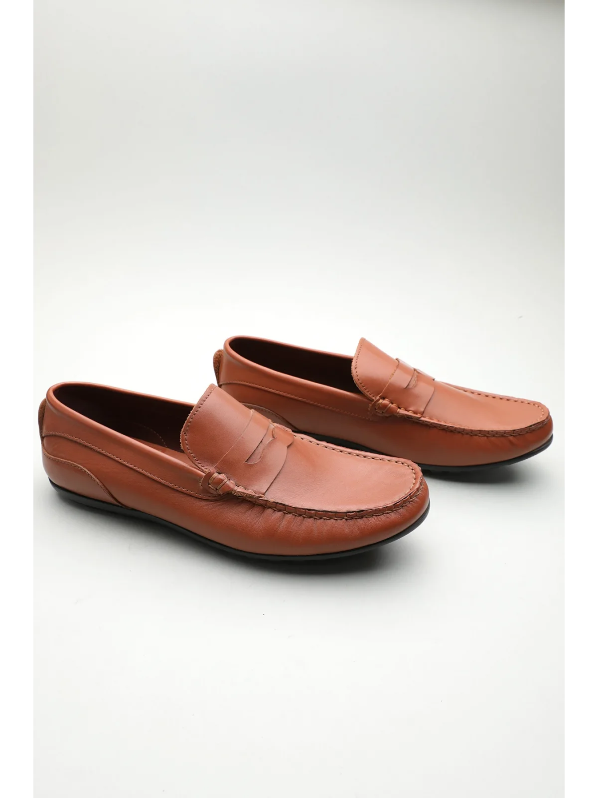 Gondol Erkek Hakiki Deri Klasik Loafer Taba 41 ttx.601121
