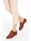 Gondol Hakiki Deri Anatomik Taban Casual Ayakkabı   esfa.109 Taba