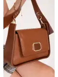 Gondol Kadın Günlük Şık El Çantası gp.1453 Taba
