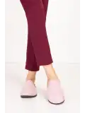 GONDOL İÇİ DIŞI KEÇE RAHAT VE HAFİF EV TERLİĞİ EV.320 Pembe