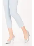 Gondol Hakiki Deri Stiletto-vdt.25 Lame
