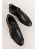 Gondol Erkek Hakiki Deri Klasik Damat Ayakkabı pş.90 Siyah Cilt