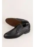 Gondol Erkek Hakiki Deri Klasik Damat Ayakkabı pş.90 Siyah Cilt
