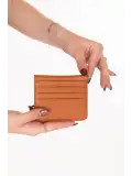 Gondol Hmx Polo Günlük Kullanışlı Kartlık Cüzdan hmx.111 Taba