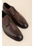 Gondol Erkek Hakiki Deri Klasik Damat Ayakkabı pş.90 Kahverengi