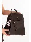 Gondol Kadın Kullanışlı Günlük Sırt Çantası ald.80755 Kahverengi